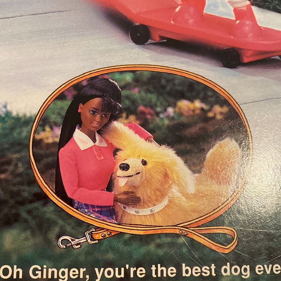 1997 Barbie and Ginger Playset- Pet Dog Really Walks & Barks - Mattel #17116 NIB - Picture 10 of 10